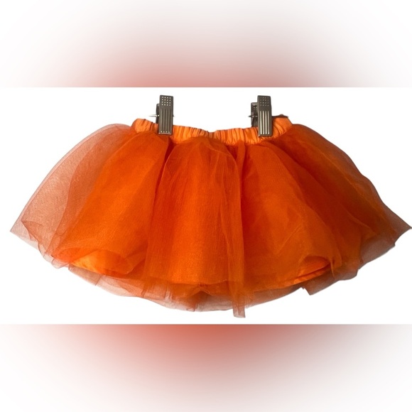 GYMBOREE Vibrant Orange Princess Dance Halloween Costume Tutu INFANT 12-18 mos - Picture 1 of 3